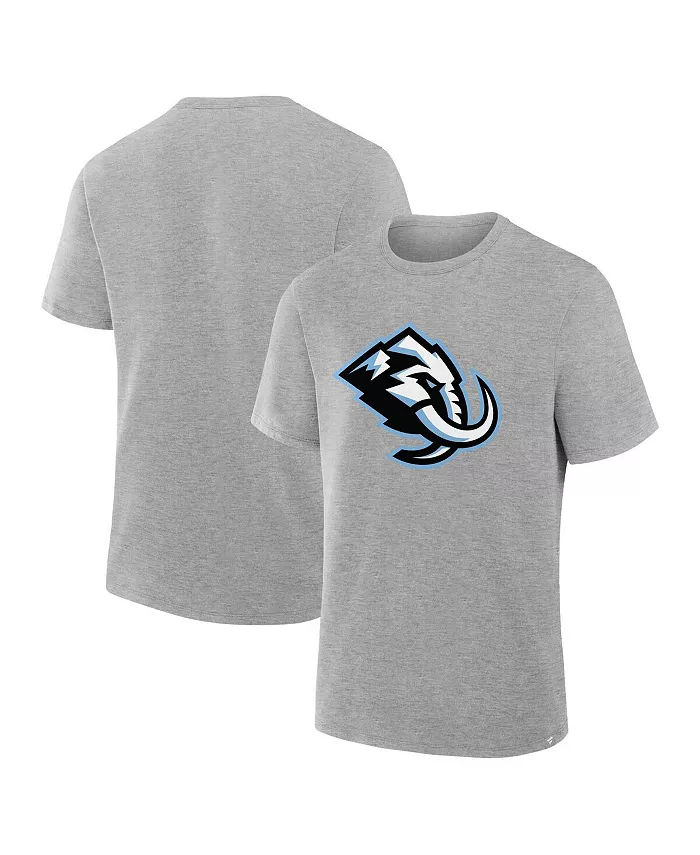 Мужская футболка Heather Gray Utah Mammoth Primary Logo Legacy Fanatics
Мужская футболка Heather Gray Utah Mammoth Primary Logo Legacy Fanatics
