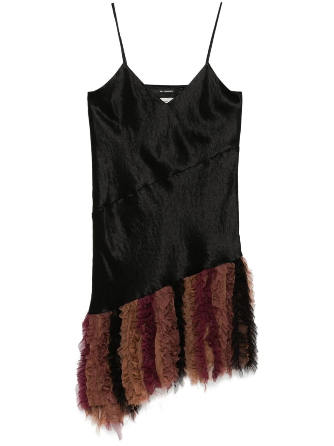 Платье-комбинация Song For The Mute из шифона, черный 
Платье-комбинация Song For The Mute из шифона, черный