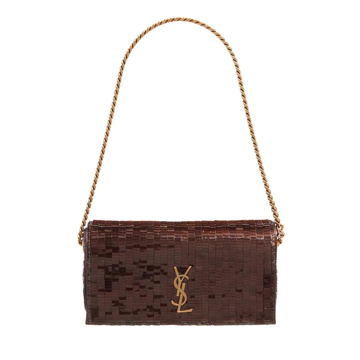 Мини сумка через плечо kate 99 темная gianduia Saint Laurent, коричневый
Мини сумка через плечо kate 99 темная gianduia Saint Laurent, коричневый