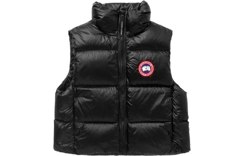 Женский жилет Canada Goose с воротником-стойкой, черный
Женский жилет Canada Goose с воротником-стойкой, черный