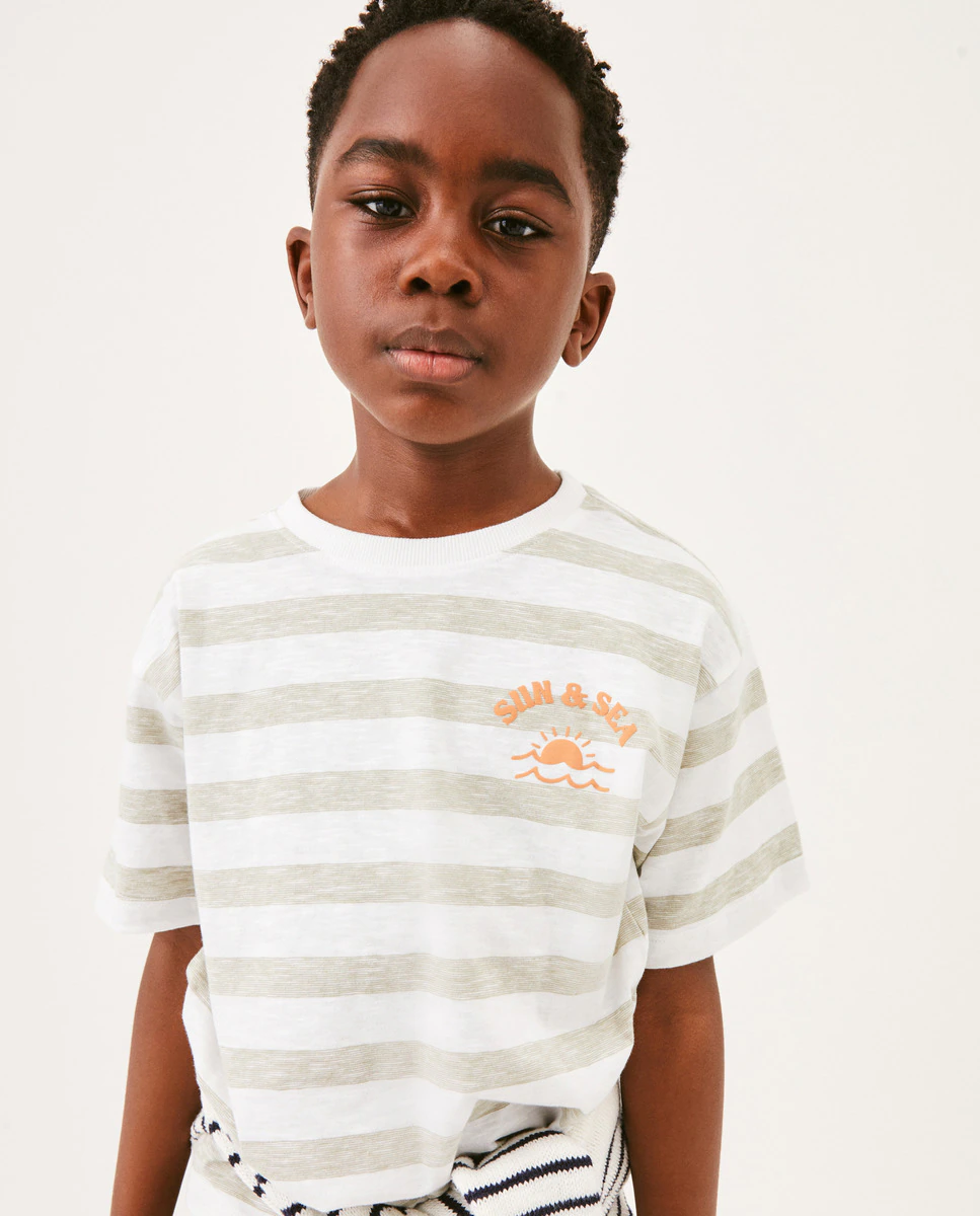 Футболка для мальчика с короткими рукавами и принтом Kids El Corte Inglés, зеленый
Футболка для мальчика с короткими рукавами и принтом Kids El Corte Inglés, зеленый