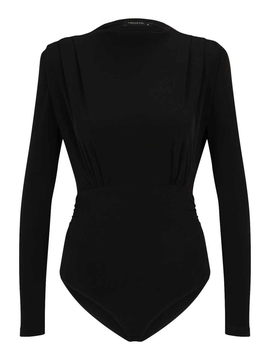Классический топ Trendyol Shirt Bodysuit, черный
Классический топ Trendyol Shirt Bodysuit, черный