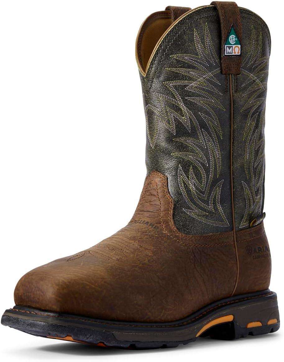Мужские ботинки Ariat WorkHog Wide Square CSA Met Guard с композитным носком, размер 11, зеленый/коричневый
Мужские ботинки Ariat WorkHog Wide Square CSA Met Guard с композитным носком, размер 11, зеленый/коричневый