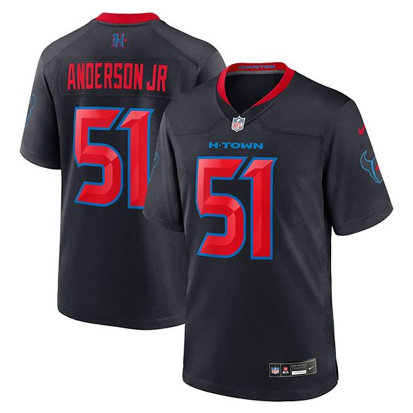 Мужская игровая футболка Will Anderson Jr Houston Texans 2nd Alternate в цвете navy Nike
Мужская игровая футболка Will Anderson Jr Houston Texans 2nd Alternate в цвете navy Nike