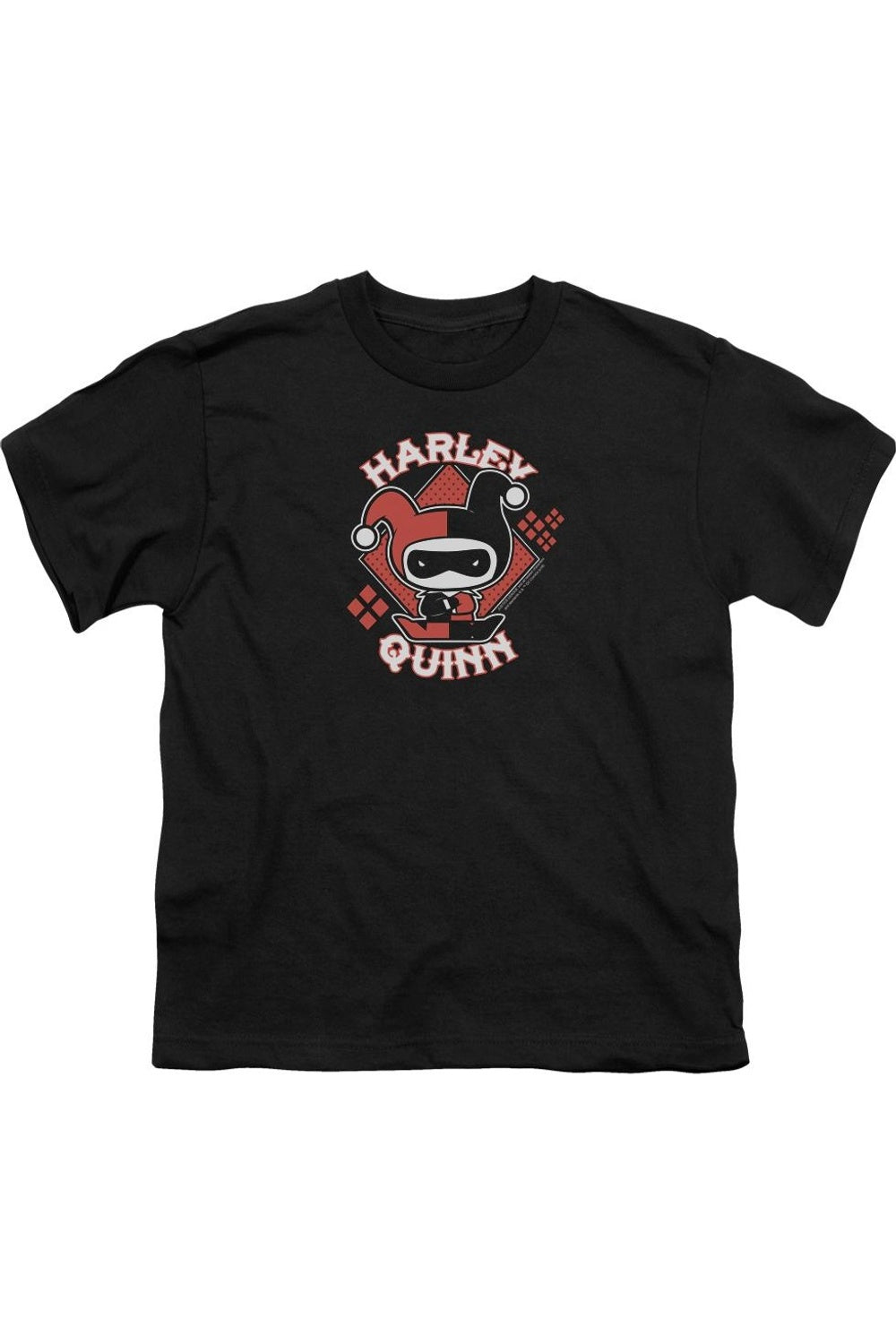 Футболка с коротким рукавом для детей "Лига справедливости Америки" в стиле чиби с Харли Gildan, черный
Футболка с коротким рукавом для детей "Лига справедливости Америки" в стиле чиби с Харли Gildan, черный