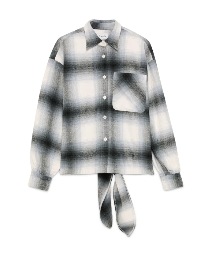 Клетчатая рубашка-фартук Amish, мультиколор
Клетчатая рубашка-фартук Amish, мультиколор