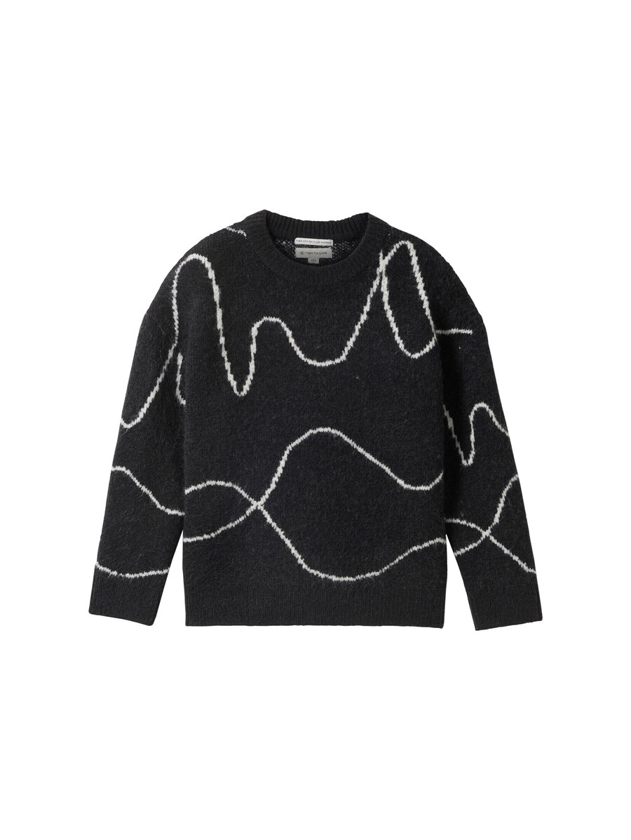 Свитер TOM TAILOR, черный
Свитер TOM TAILOR, черный