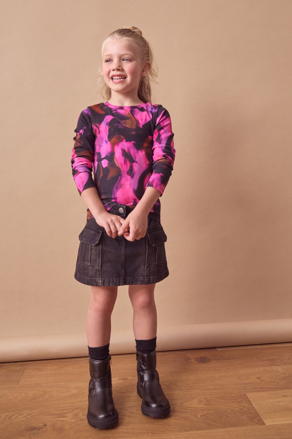 Топ с длинными рукавами в рубчик (3 16 лет) Next, розовый
Топ с длинными рукавами в рубчик (3 16 лет) Next, розовый