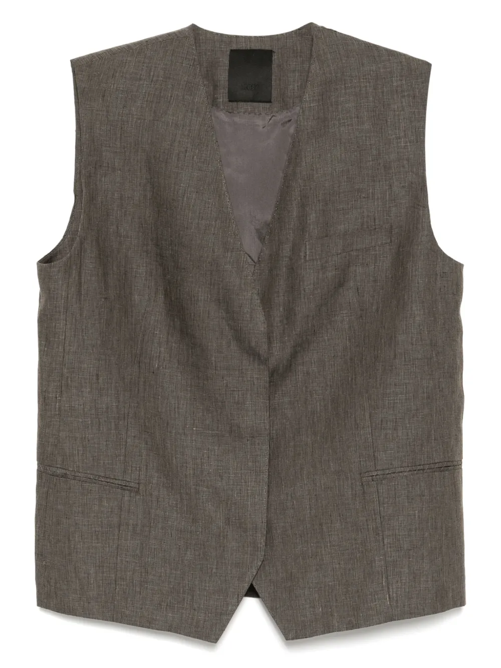 Льняной жилет JNBY, коричневый
Льняной жилет JNBY, коричневый