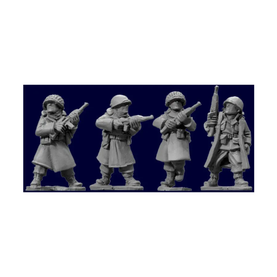 Пехота США в шинелях с карабинами, WWII Miniatures - US Forces (28mm) (Artizan Designs)
Пехота США в шинелях с карабинами, WWII Miniatures - US Forces (28mm) (Artizan Designs)