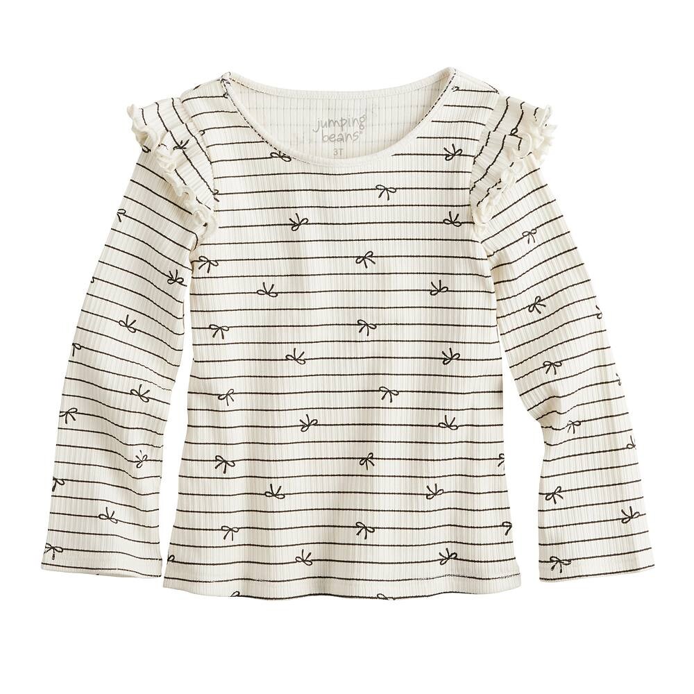 Двухслойный топ с рюшами и плечами Jumping Beans для девочек и девочек 6–12 лет, цвет Black Ivory Bow
Двухслойный топ с рюшами и плечами Jumping Beans для девочек и девочек 6–12 лет, цвет Black Ivory Bow