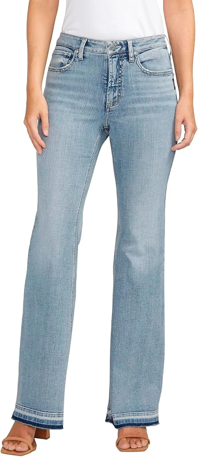 Silver Jeans Co. Женские джинсы Mid Rise Flare Leg
Silver Jeans Co. Женские джинсы Mid Rise Flare Leg