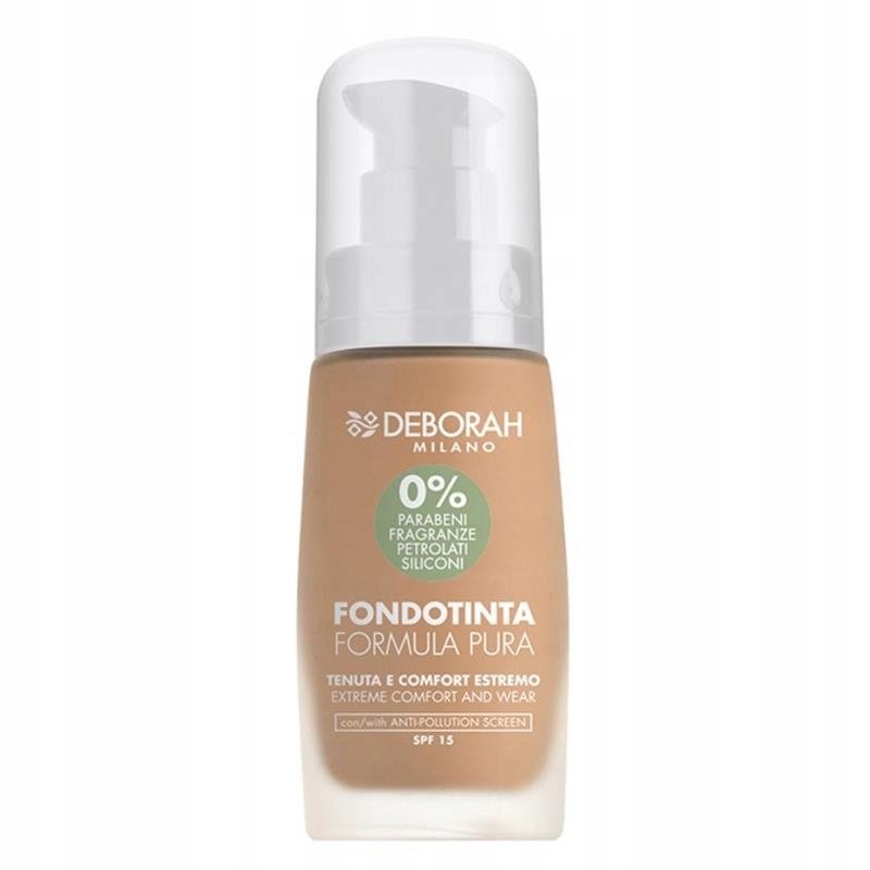 FDT Liquido Puro 0% Foundation 05 - Deborah
FDT Liquido Puro 0% Foundation 05 - Deborah