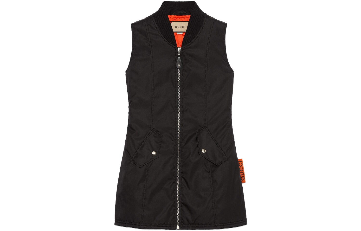 Платье без рукавов женское черное Gucci 
Платье без рукавов женское черное Gucci