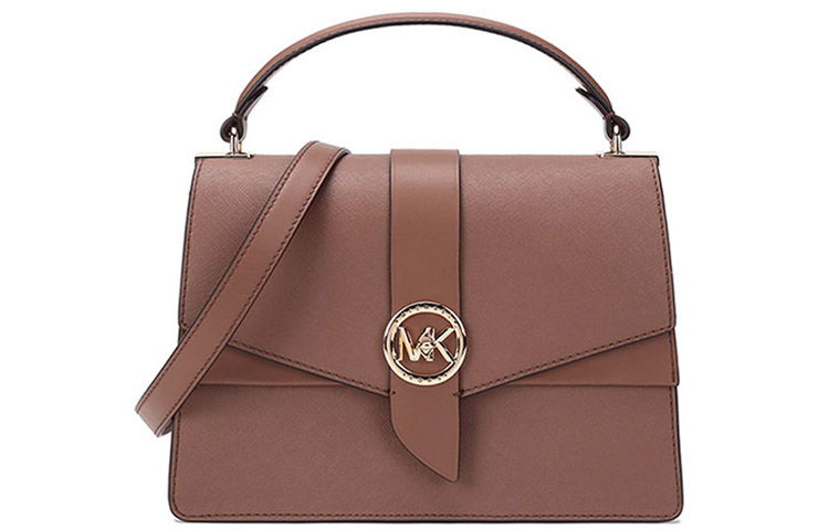 Зеленый Кожаный Женский Коричневый Клатч на Одно Плечо MICHAEL KORS 
Зеленый Кожаный Женский Коричневый Клатч на Одно Плечо MICHAEL KORS