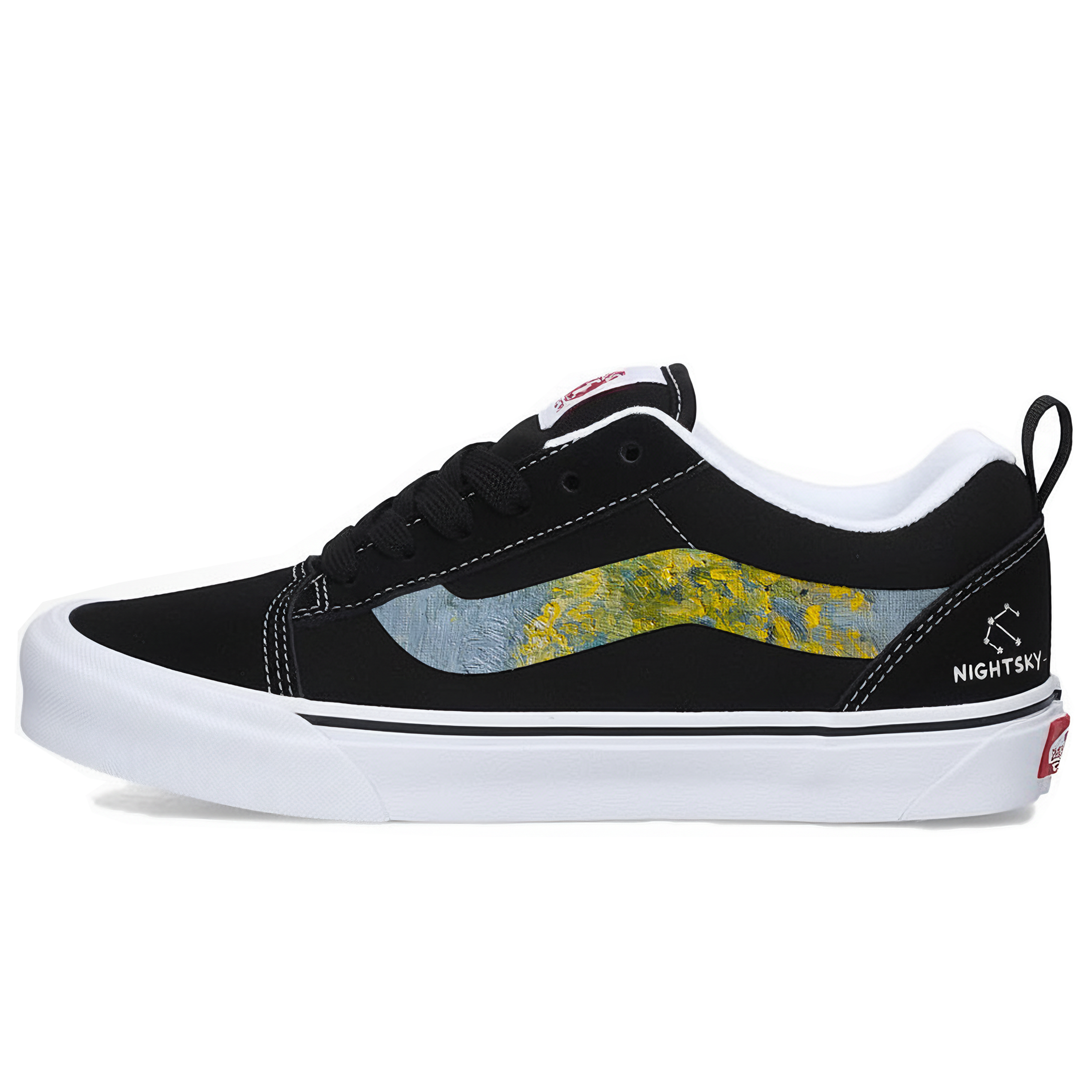 Vans Knu Skool устойчивые к истиранию низкие кроссовки для скейтбординга Unisex Black
Vans Knu Skool устойчивые к истиранию низкие кроссовки для скейтбординга Unisex Black