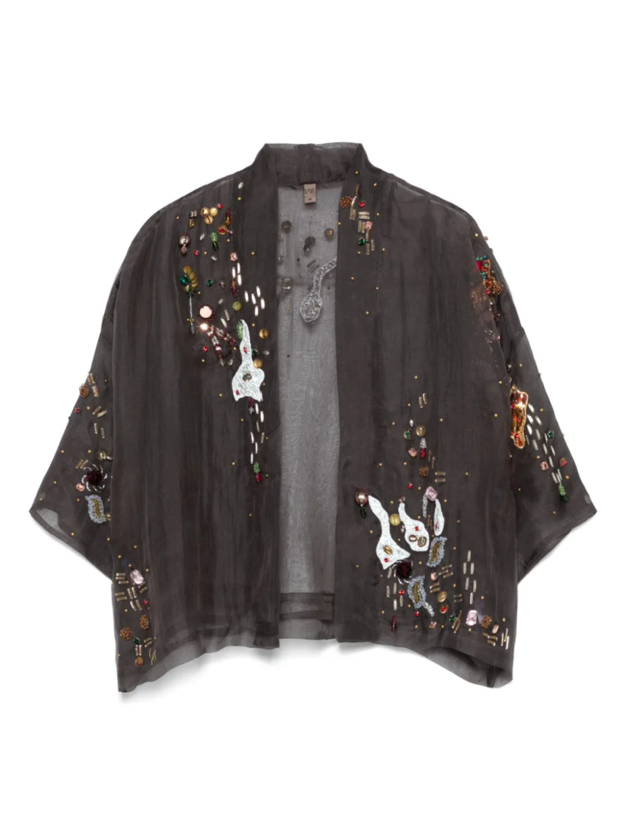 Куртка YAVI, украшенная кристаллами, серый
Куртка YAVI, украшенная кристаллами, серый