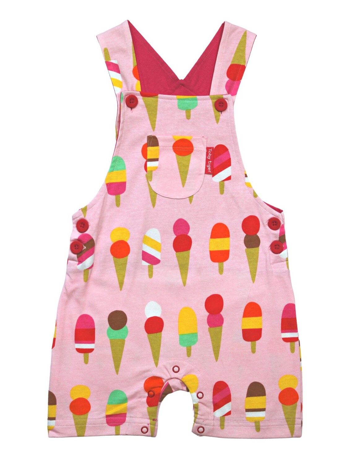 Тканевые брюки Toby Tiger Latz mit Eiscreme Print, розовый
Тканевые брюки Toby Tiger Latz mit Eiscreme Print, розовый