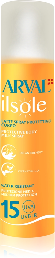 Защитное молочко для тела Ilsole спрей SPF 15 солнцезащитный спрей Arval, 200 мл
Защитное молочко для тела Ilsole спрей SPF 15 солнцезащитный спрей Arval, 200 мл