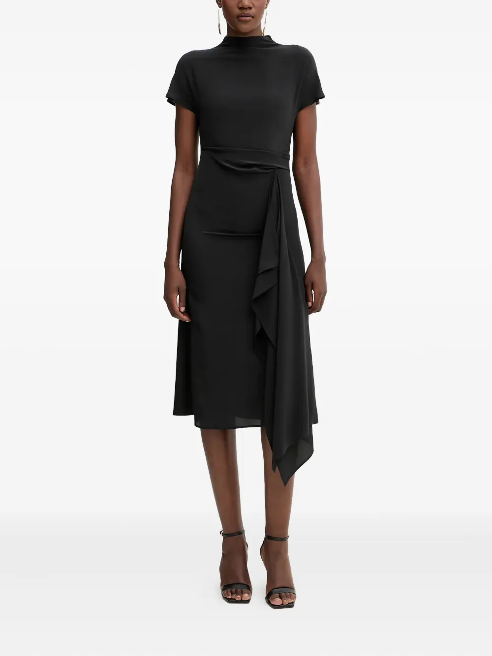 Платье миди Madleine с оборками Liviana Conti, черный
Платье миди Madleine с оборками Liviana Conti, черный