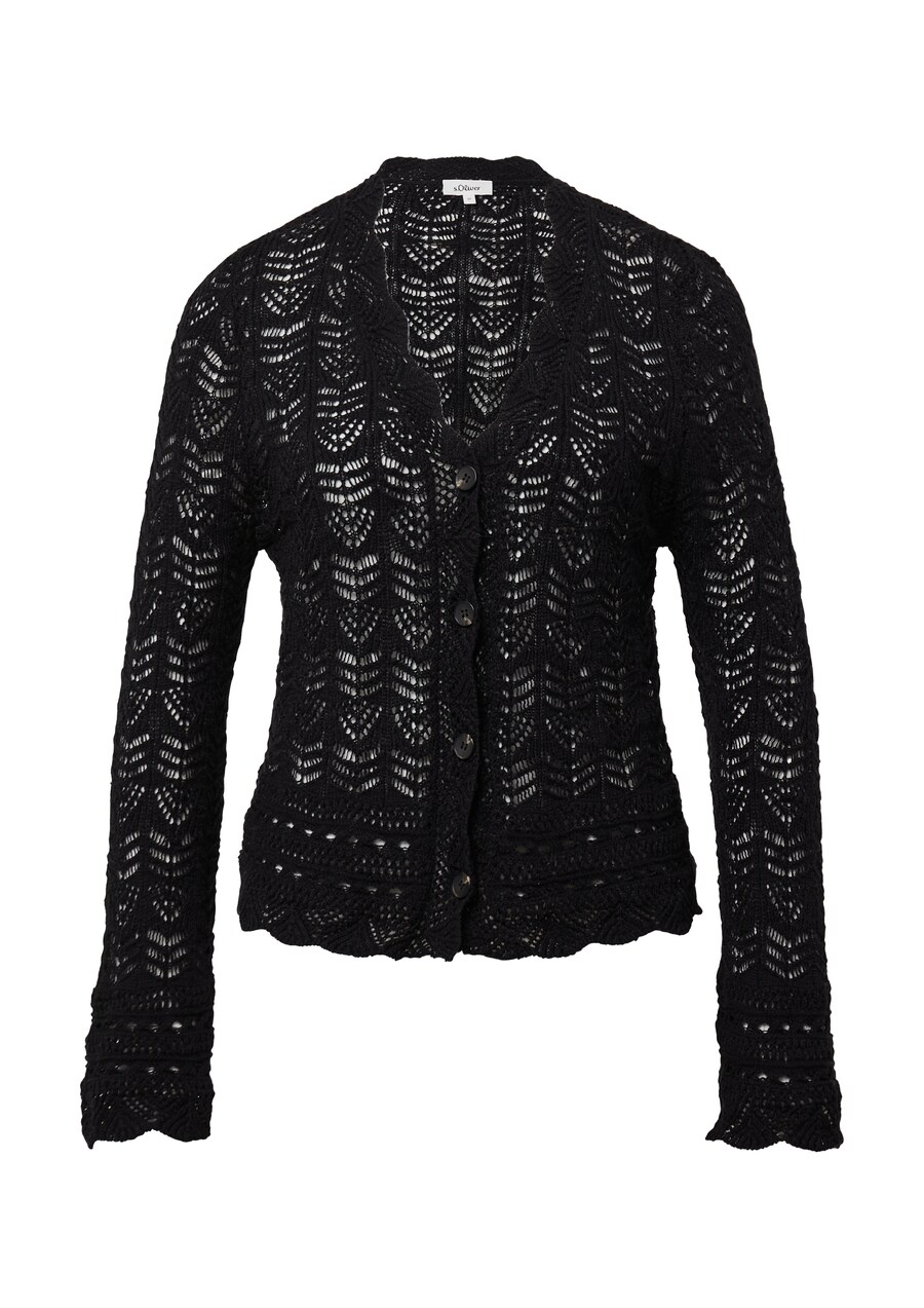 Вязаный кардиган s.Oliver, черный
Вязаный кардиган s.Oliver, черный