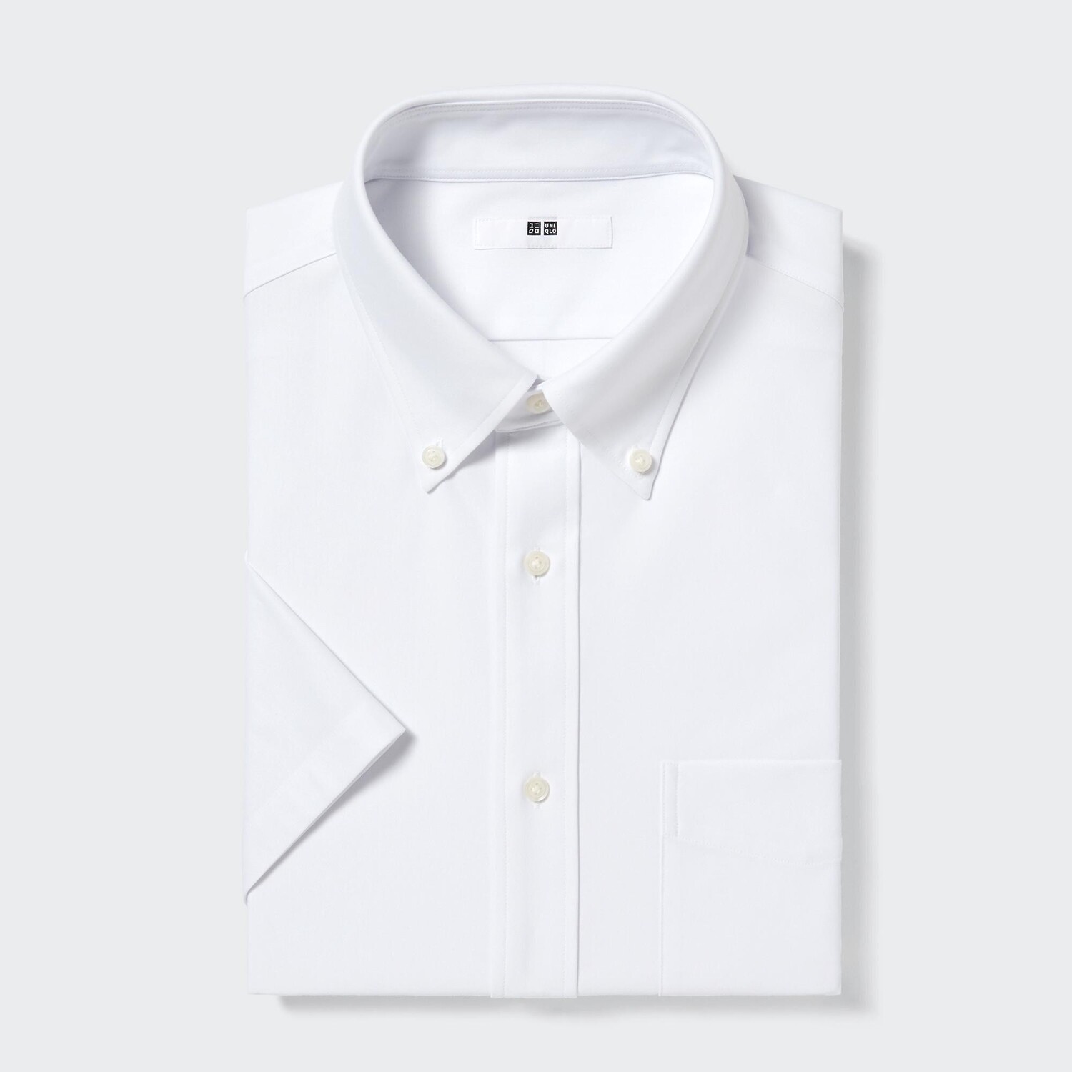 Рубашка UNIQLO трикотажная с воротником на пуговицах, белый
Рубашка UNIQLO трикотажная с воротником на пуговицах, белый