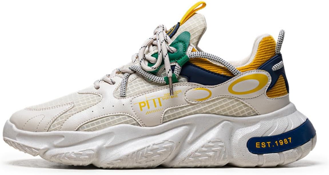 Мужские дорожные кроссовки GSIGUL, легкие прогулочные кроссовки, амортизирующие мужские кроссовки, спортивно-повседневная обувь для мужчин, бежевый
Мужские дорожные кроссовки GSIGUL, легкие прогулочные кроссовки, амортизирующие мужские кроссовки, спортивно-повседневная обувь для мужчин, бежевый