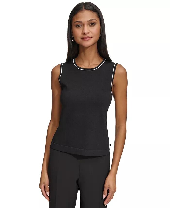 Женская трикотажная майка KARL LAGERFELD PARIS, черный
Женская трикотажная майка KARL LAGERFELD PARIS, черный