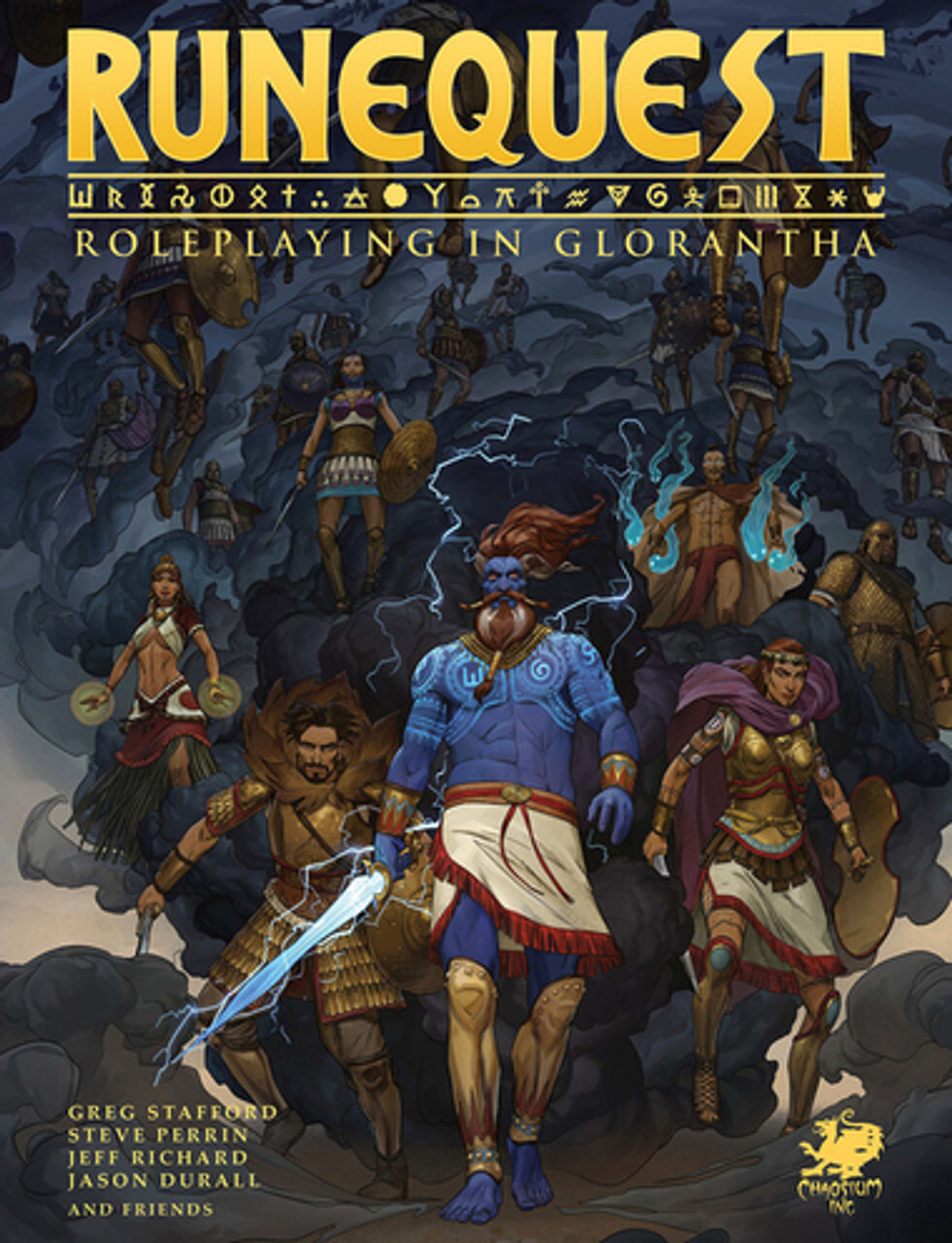Ролевая игра RuneQuest RPG: Roleplaying in Glorantha - Core Rulebook (Hardcover)
Ролевая игра RuneQuest RPG: Roleplaying in Glorantha - Core Rulebook (Hardcover)