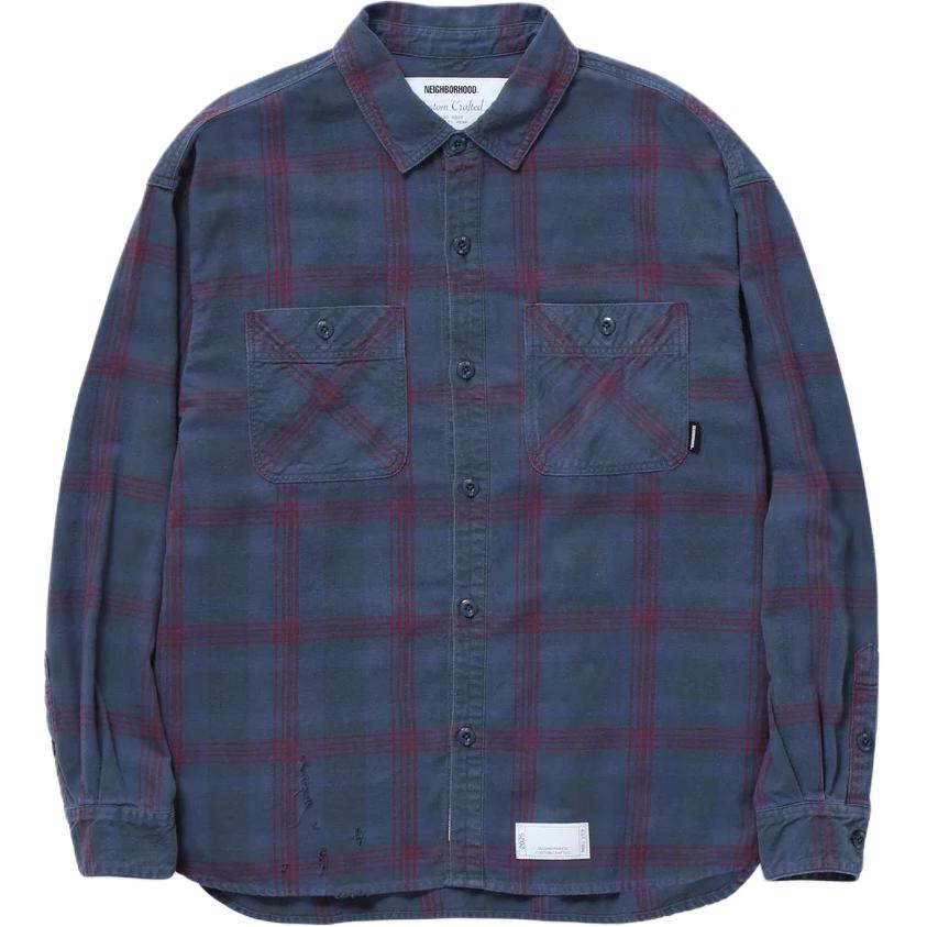 Рубашка savage tartan в клетку NEIGHBORHOOD, фиолетовый
Рубашка savage tartan в клетку NEIGHBORHOOD, фиолетовый