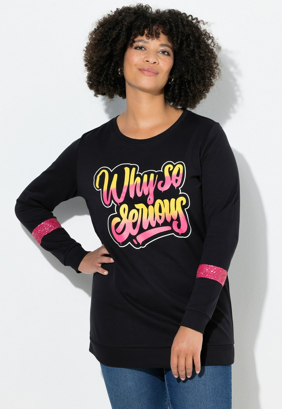 Толстовка Angel of Style SCHRIFTZUG LANGARM MIT PAILLETTENSTREIFEN, Black, Черный, Толстовка Angel of Style SCHRIFTZUG LANGARM MIT PAILLETTENSTREIFEN, Black
Толстовка Angel of Style SCHRIFTZUG LANGARM MIT PAILLETTENSTREIFEN, Black, Черный, Толстовка Angel of Style SCHRIFTZUG LANGARM MIT PAILLETTENSTREIFEN, Black