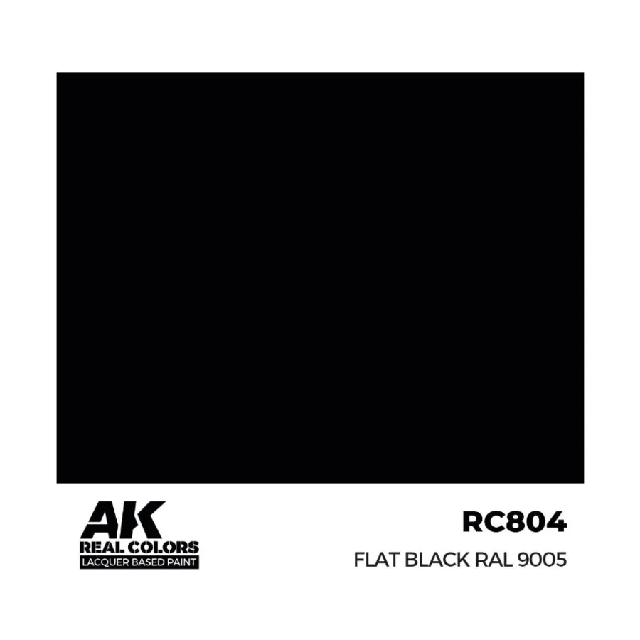 Плоский черный, Paint - Real Color, Dropper Bottles (AK-Interactive)
Плоский черный, Paint - Real Color, Dropper Bottles (AK-Interactive)