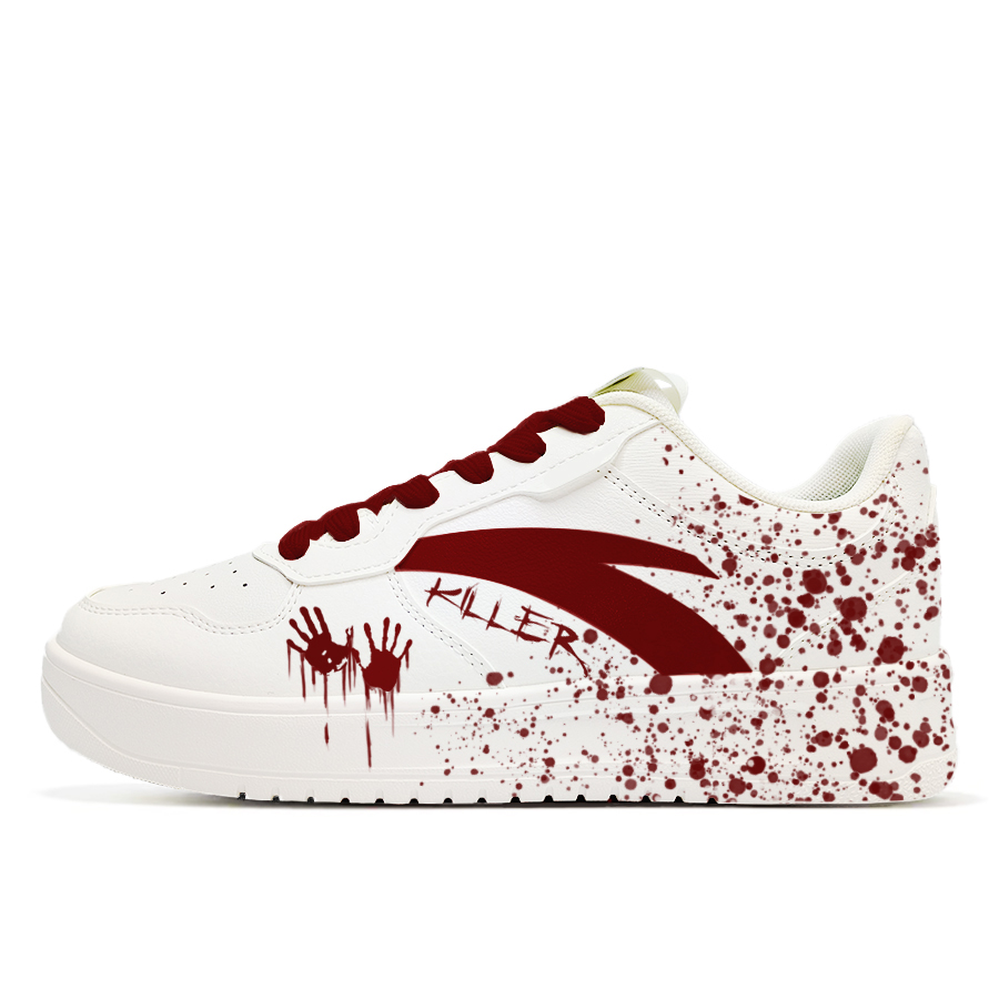 ANTA Кроваво-красные противоскользящие амортизирующие износостойкие низкие скейтерские кроссовки мужские красно-бело-красные, цвет White Red
ANTA Кроваво-красные противоскользящие амортизирующие износостойкие низкие скейтерские кроссовки мужские красно-бело-красные, цвет White Red