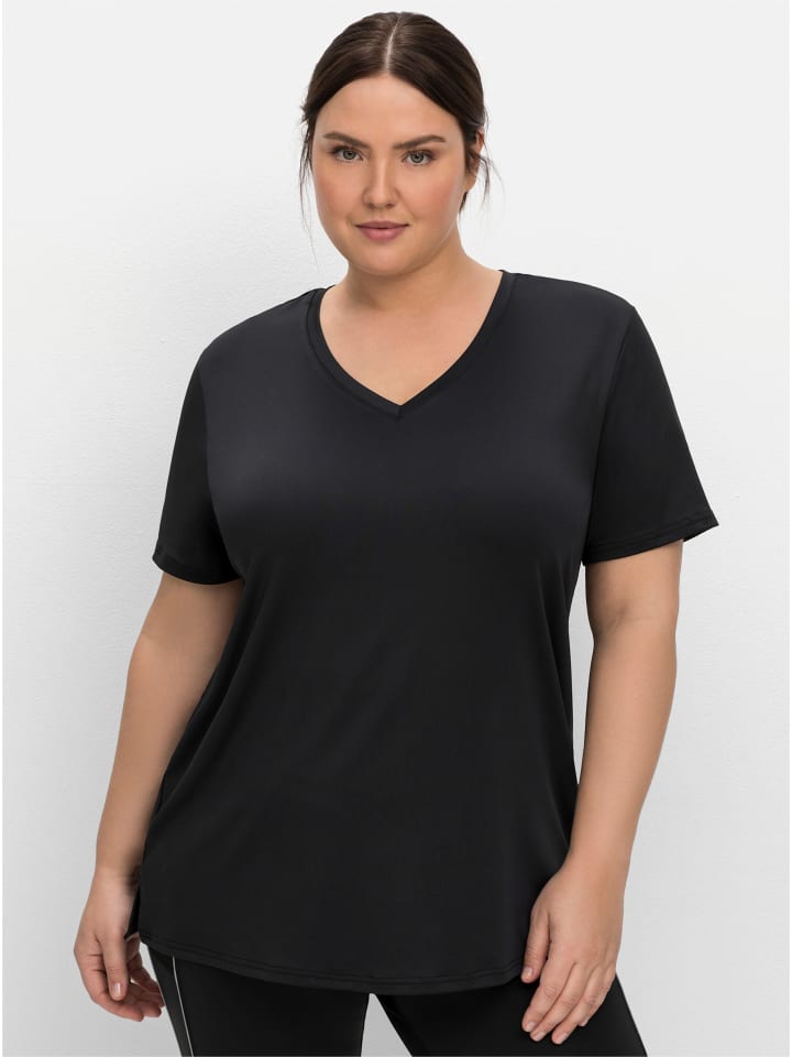 Футболка sheego, черный
Футболка sheego, черный