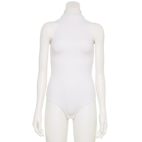 Женский боди без рукавов с воротником-стойкой Flx, белый
Женский боди без рукавов с воротником-стойкой Flx, белый