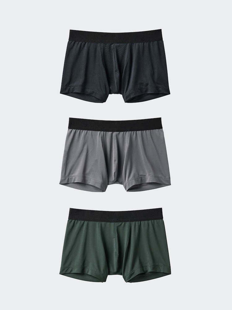 Трусы-боксеры AIRism для мальчиков, набор 3 пары Uniqlo, зеленый (58)
Трусы-боксеры AIRism для мальчиков, набор 3 пары Uniqlo, зеленый (58)