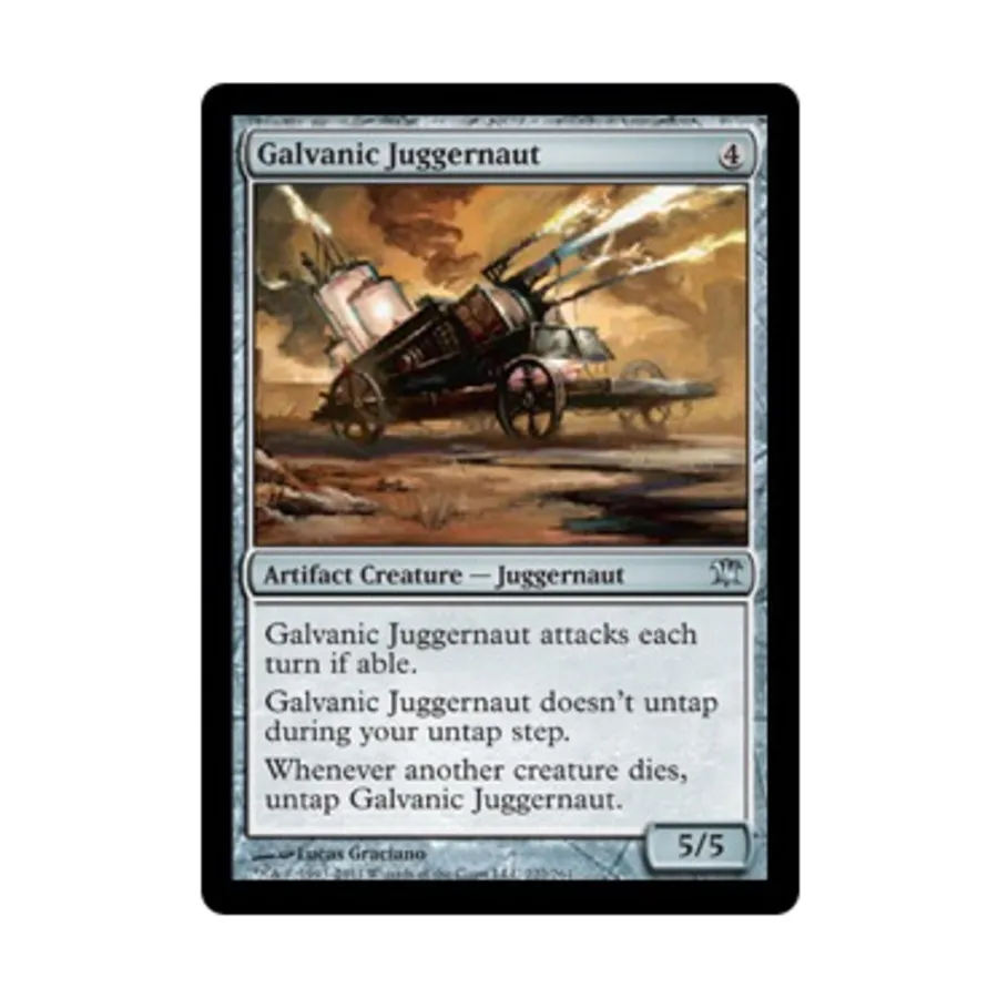 CCG Гальванический Джаггернаут (U), MTG - Innistrad
CCG Гальванический Джаггернаут (U), MTG - Innistrad