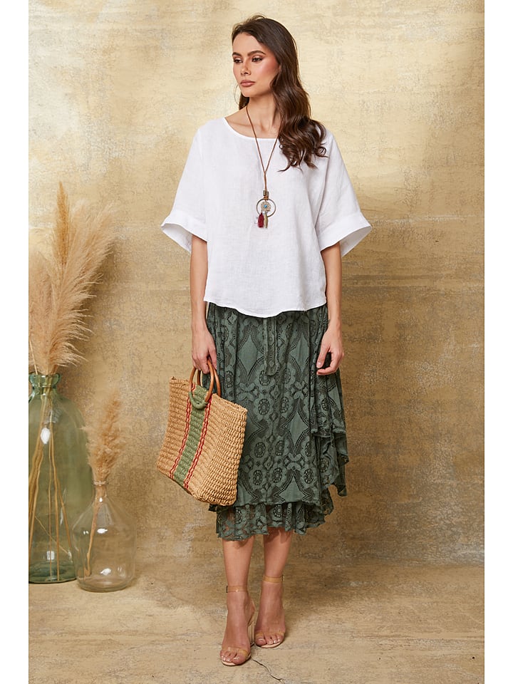 La Compagnie Du Lin Льняная футболка "Калан" белого цвета, Белый, La Compagnie Du Lin Льняная футболка "Калан" белого цвета
La Compagnie Du Lin Льняная футболка "Калан" белого цвета, Белый, La Compagnie Du Lin Льняная футболка "Калан" белого цвета