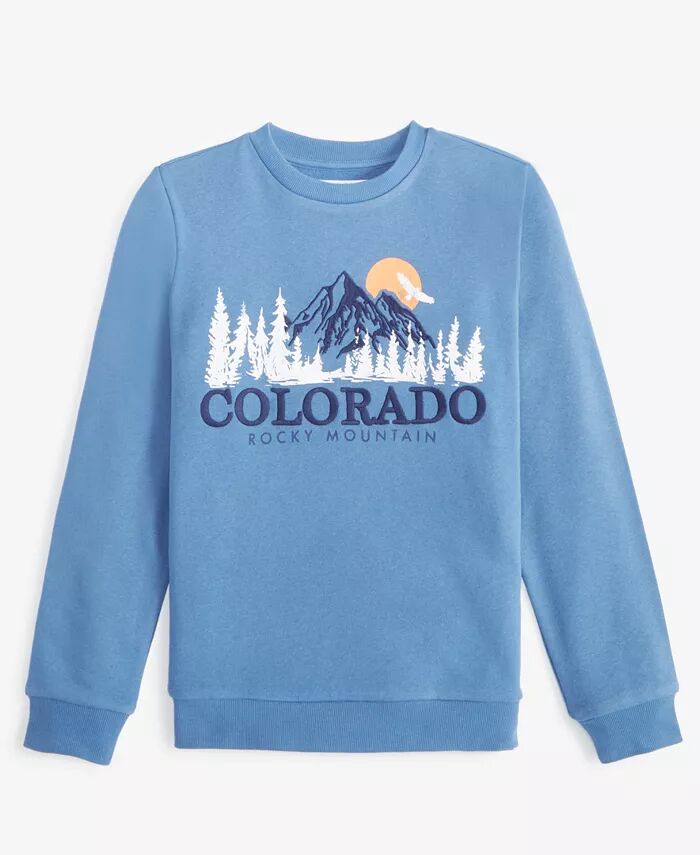 Толстовка Big Boys Colorado Rocky Mountain из флиса с рисунком Grayson Threads Kids, The Label, синий
Толстовка Big Boys Colorado Rocky Mountain из флиса с рисунком Grayson Threads Kids, The Label, синий