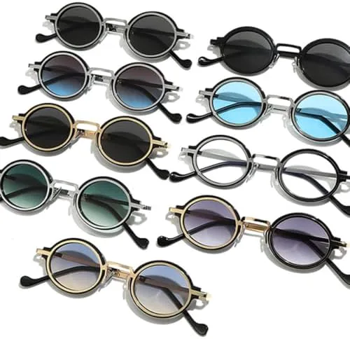 Маленькие овальные солнцезащитные очки для женщин с градиентным переходом цвета, модные панк-очки для мужчин, солнцезащитные очки UV400 MTZJH, Black Gray
Маленькие овальные солнцезащитные очки для женщин с градиентным переходом цвета, модные панк-очки для мужчин, солнцезащитные очки UV400 MTZJH, Black Gray