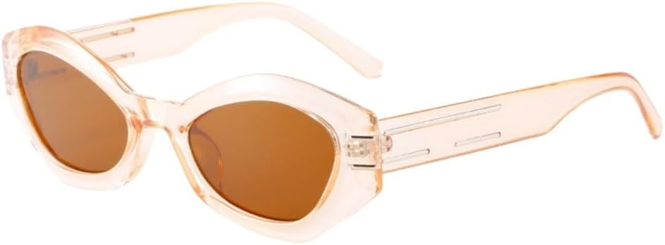 Солнцезащитные очки «кошачий глаз» в маленькой оправе, модные женские солнцезащитные очки, универсальные очки для активного отдыха с защитой от УФ-излучения UV400 UJNHGQ, Champagne Tea
Солнцезащитные очки «кошачий глаз» в маленькой оправе, модные женские солнцезащитные очки, универсальные очки для активного отдыха с защитой от УФ-излучения UV400 UJNHGQ, Champagne Tea