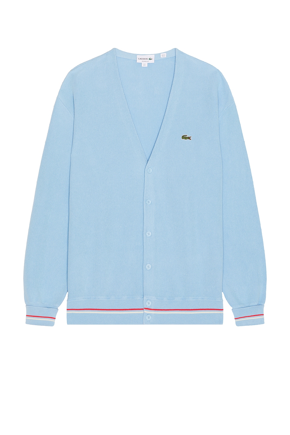 Кардиган Lacoste с полосатыми акцентами, overview & grenadine
Кардиган Lacoste с полосатыми акцентами, overview & grenadine