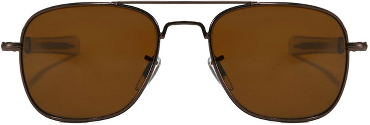 Ретро-солнцезащитные очки с двойной перемычкой, квадратной формы, защита от УФ-излучения UV400, модные мужские поляризованные очки, стильные женские солнцезащитные очки-пилот mincl, Brown
Ретро-солнцезащитные очки с двойной перемычкой, квадратной формы, защита от УФ-излучения UV400, модные мужские поляризованные очки, стильные женские солнцезащитные очки-пилот mincl, Brown