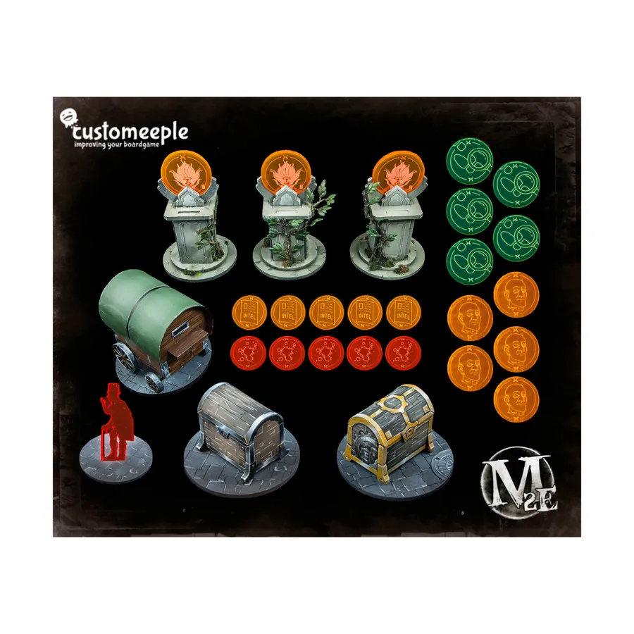 Набор «Gaining Grounds 2018» — «Десять громов», Malifaux - Tokens, Markers, & Templates (Customeeple)
Набор «Gaining Grounds 2018» — «Десять громов», Malifaux - Tokens, Markers, & Templates (Customeeple)