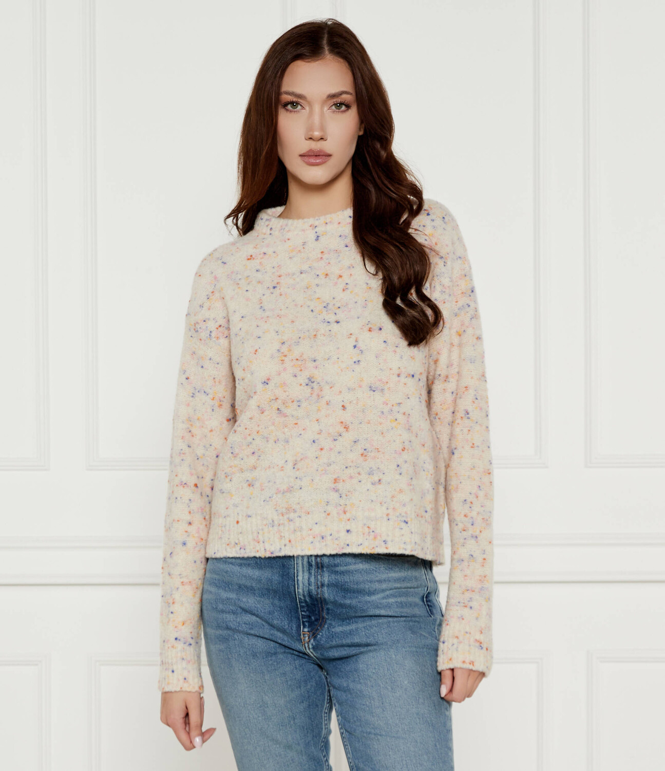 Свитер из шерсти Marella ZEFIR Regular Fit, бежевый
Свитер из шерсти Marella ZEFIR Regular Fit, бежевый