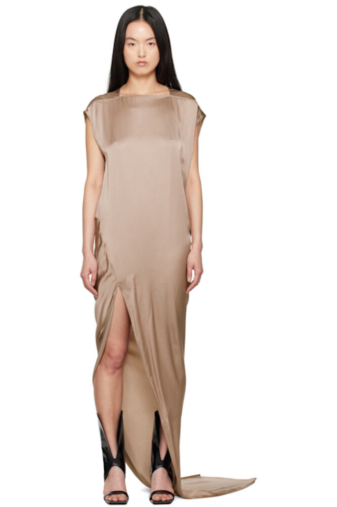 Платье макси в стиле голливудского EDFU T Taupe Rick Owens
Платье макси в стиле голливудского EDFU T Taupe Rick Owens