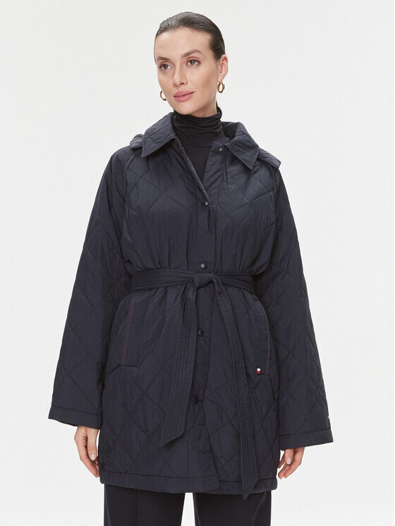 Пуховик свободного кроя Tommy Hilfiger, синий
Пуховик свободного кроя Tommy Hilfiger, синий