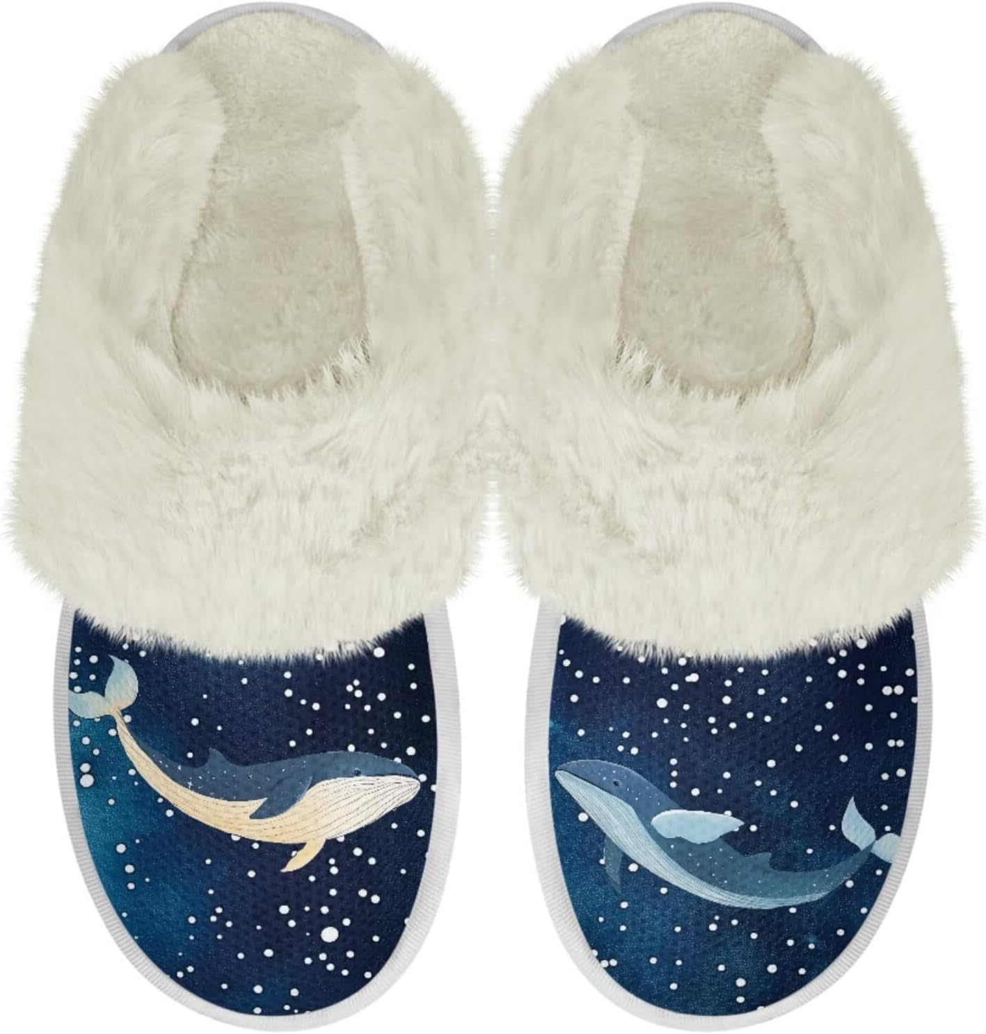 Женские и мужские тапочки с мехом, легкие домашние тапочки с противоскользящей подошвой, повседневная обувь для дома Chririnla, Galaxy Whale
Женские и мужские тапочки с мехом, легкие домашние тапочки с противоскользящей подошвой, повседневная обувь для дома Chririnla, Galaxy Whale