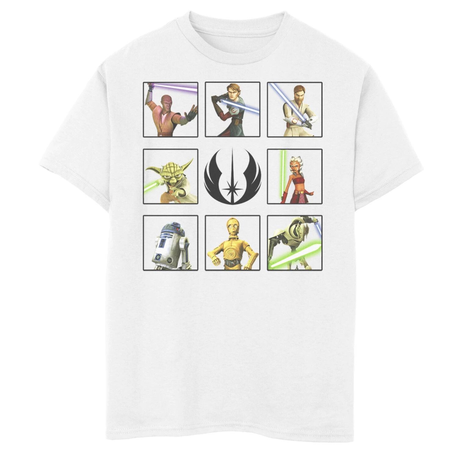 Футболка с рисунком «Звездные войны: Повстанцы Войн клонов» для мальчиков 8–20 лет Star Wars, белый
Футболка с рисунком «Звездные войны: Повстанцы Войн клонов» для мальчиков 8–20 лет Star Wars, белый