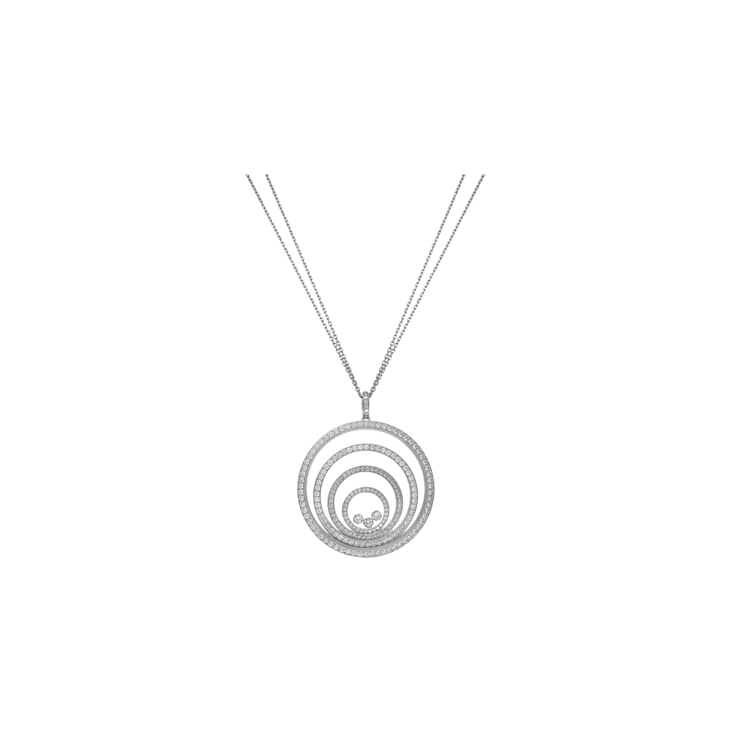 Подвеска Chopard Happy spirit из белого золота с бриллиантами
Подвеска Chopard Happy spirit из белого золота с бриллиантами